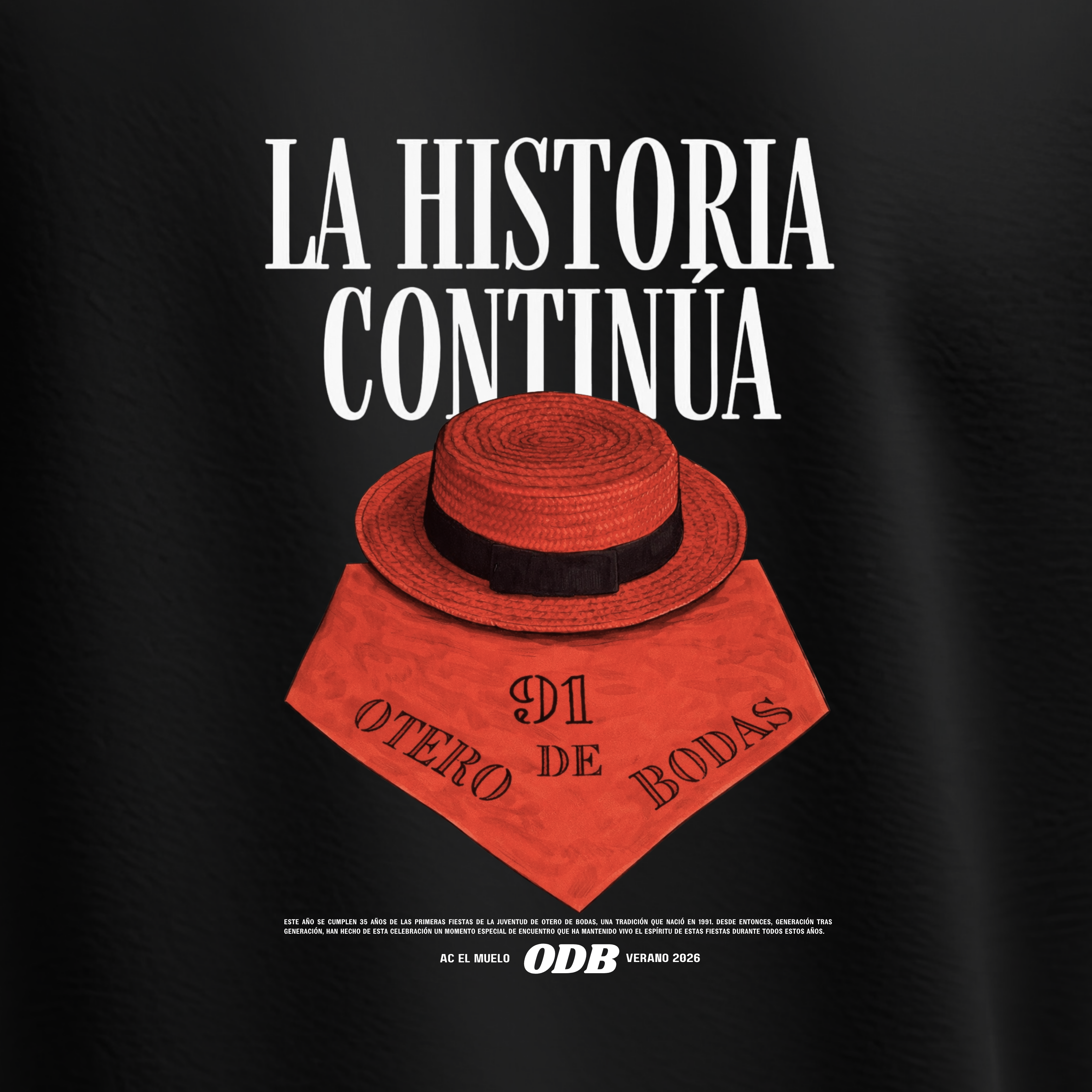 Sudadera ODB 26 - 35 Aniversario.