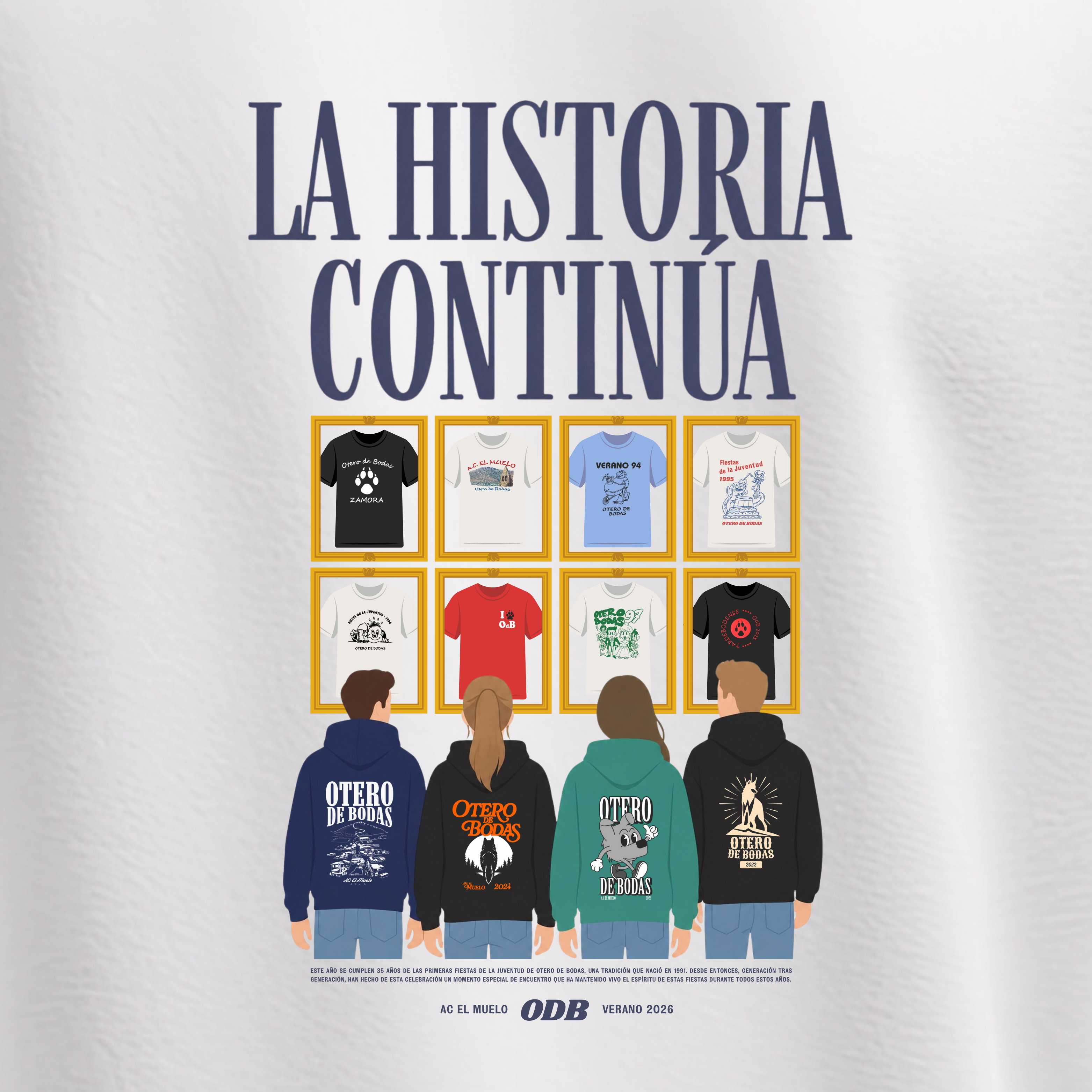 Camiseta ODB26 - 35 Aniversario.